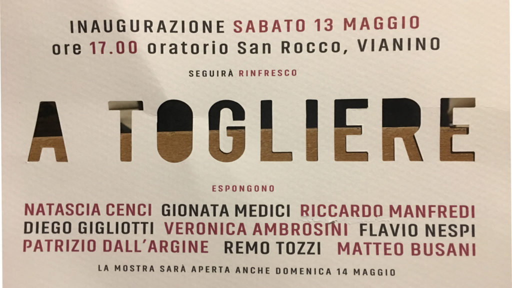 Vianino Arte A TOGLIERE2