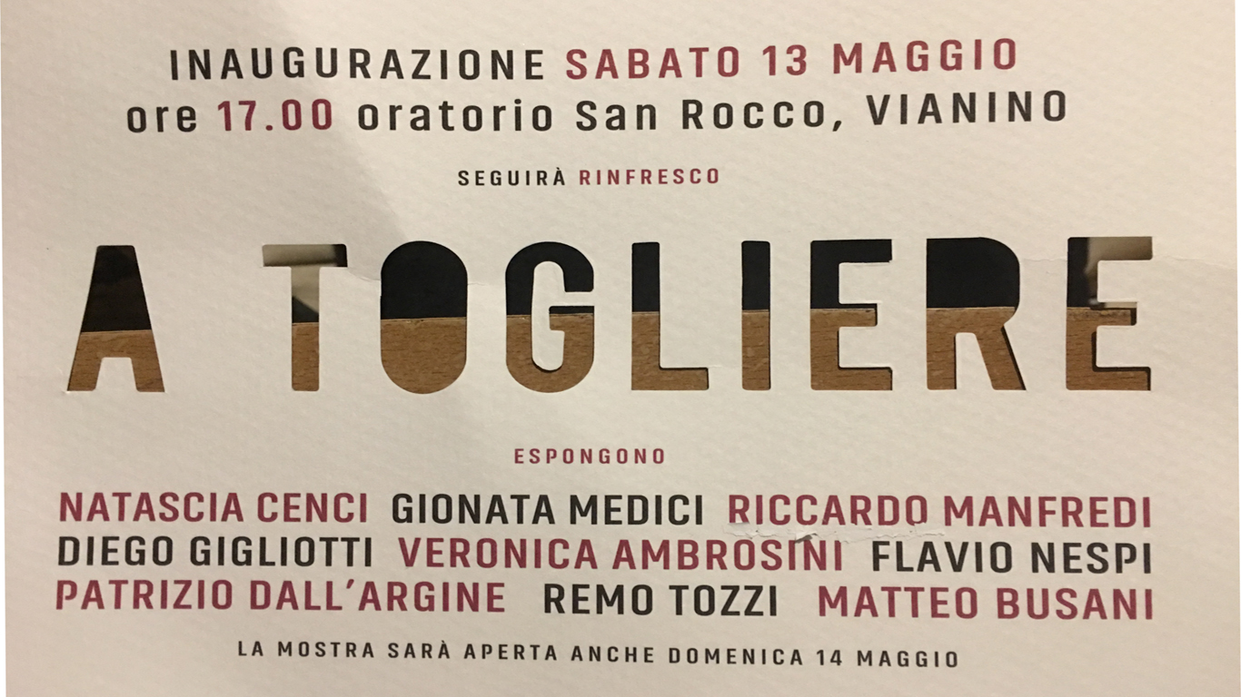 Vianino Arte A TOGLIERE2