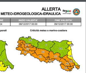 allerta arancione