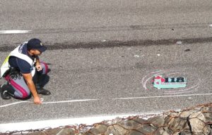 Ambulanza tamponata  durante un soccorso sulla A15.