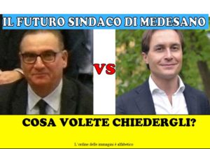 DOMANDE PER IL SINDACO