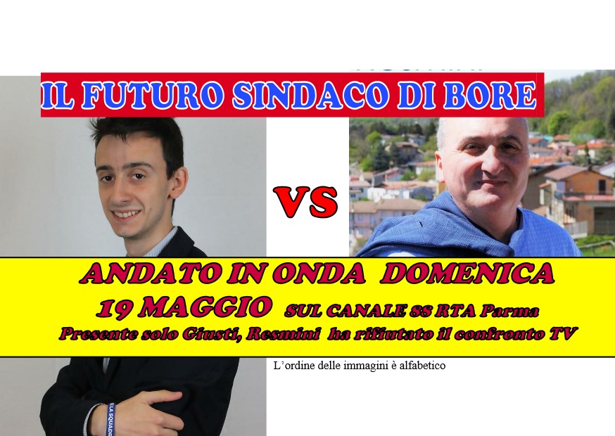 IL SINDACO bore