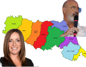 bonaccini vs borgonzoni