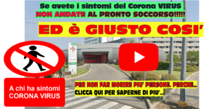 NON SINTOMI CORONA VIRUS al ps