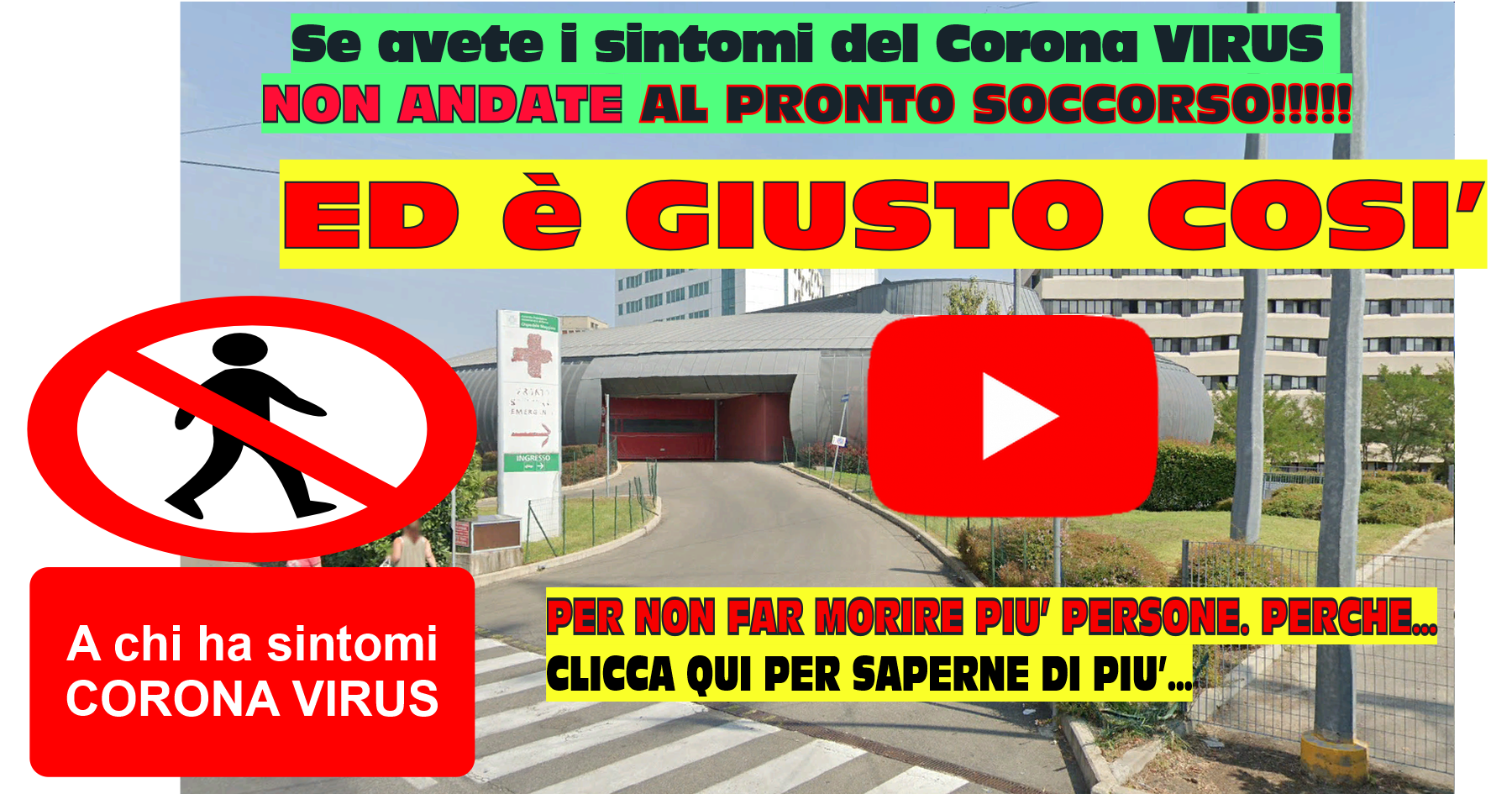NON SINTOMI CORONA VIRUS al ps