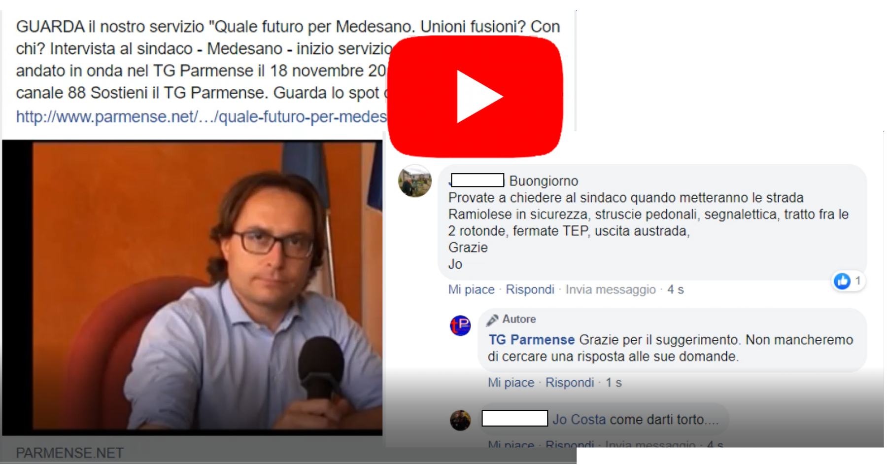 critica strade medesano