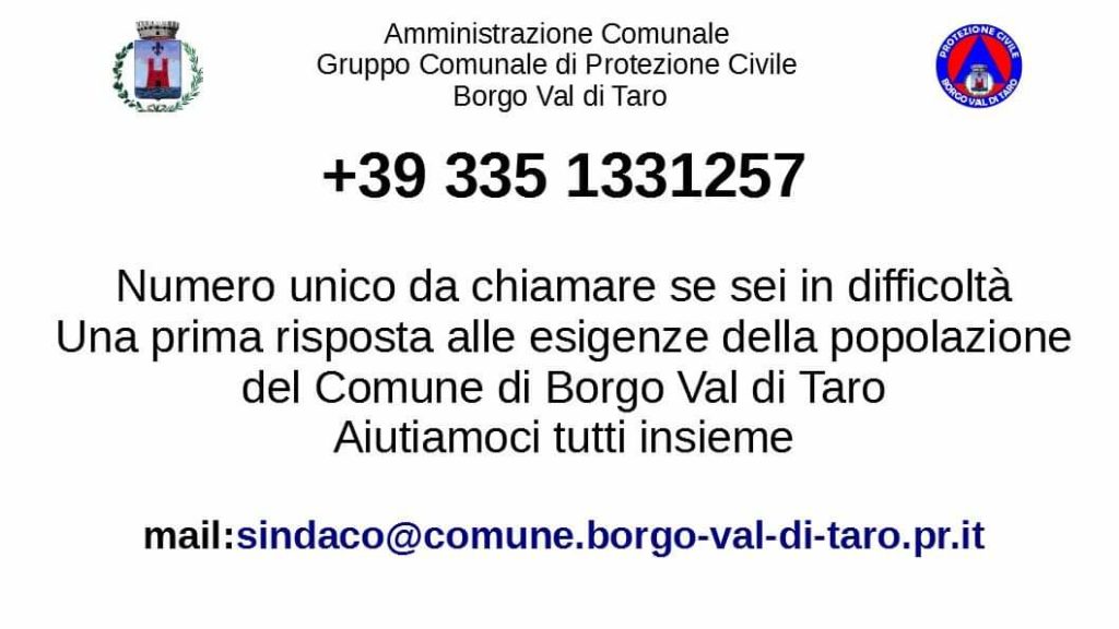 numero unico BT