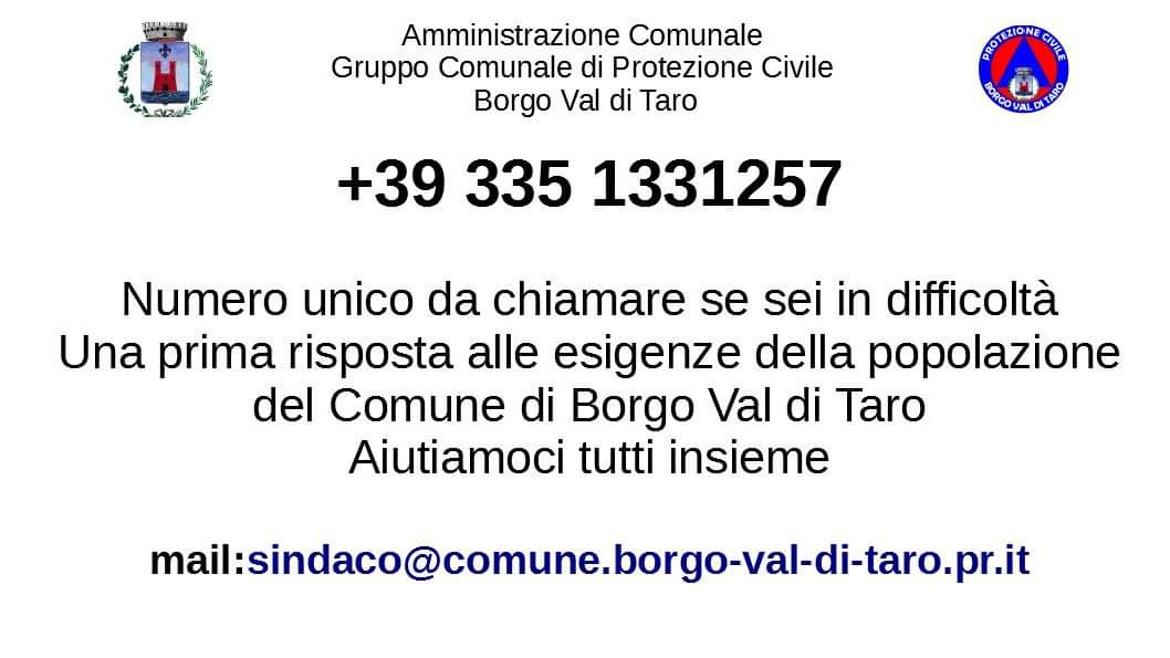 numero unico BT
