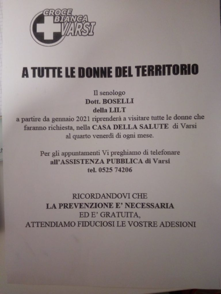 VISITA SENOLOGICA