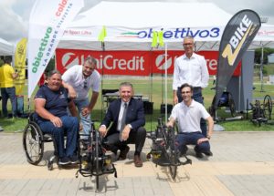 Pontermoli (ad Dallara) Dainese (ds Obiettivo3) e tecnici Dallara