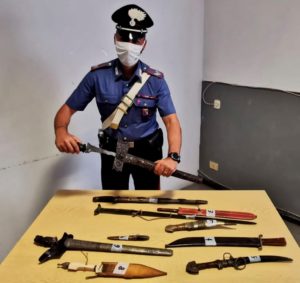 Sequestro armi Fidenza