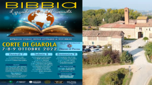 Locandina convegno biblico giarola 2022