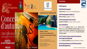 SOLIGNANO 24 sett Concerto Autunno Bontà dell'Appennino