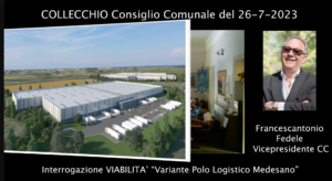 collecchio francescantonio fedele interrogazione polo logistico medesano
